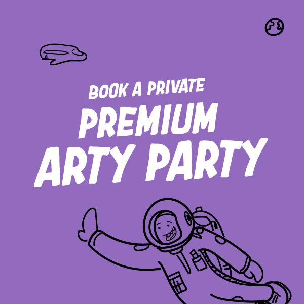 Book a Premium Arty Party